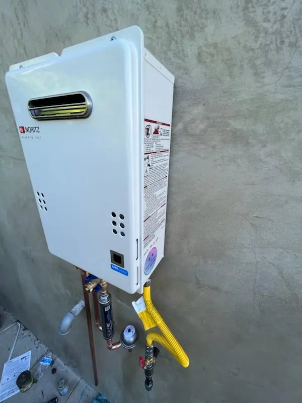 Tankless water heater installation for Hitching Corner homes